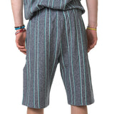 CHAMPION REVERSE WEAVE STRAIGHT HEM SHORT 211896 BL512 GRAY ALLOVER PRINT - Shoelosophy