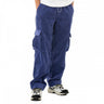 BONSAI CARGO VELVET PANT MADE IN ITALY PT012 BLUE VELVET - Shoelosophy