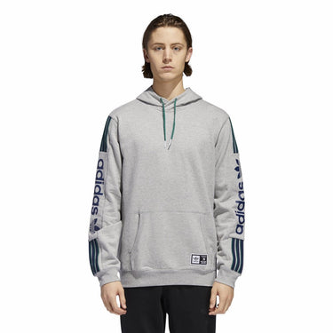 ADIDAS QUARTZ HODDIE CE1837 MEDIUM GREY HEATHER - Shoelosophy