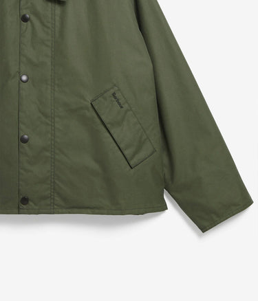 BARBOUR HERITAGE オーバーサイズ トランスポート ジャケット MWX1678GN32 ライトモスワックス仕上げ - Shoelosophy
