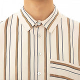 BONSAI STRIPES REGULAR SHIRT SH007 MADE IN ITALY MEN'S STRIPED SHIRT - Shoelosophy