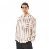 BONSAI STRIPES REGULAR SHIRT SH007 MADE IN ITALY MEN'S STRIPED SHIRT - Shoelosophy