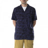 DICKIES QUAMBA SHIRT NAVY TIGER PRINT - Shoelosophy