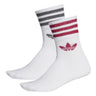 ADIDAS MID CUT CREW SOCKS ED5906 MULTICOLOR 2 PAAR LAMINIERTE SOCKEN FÜR DAMEN - Shoelosophy