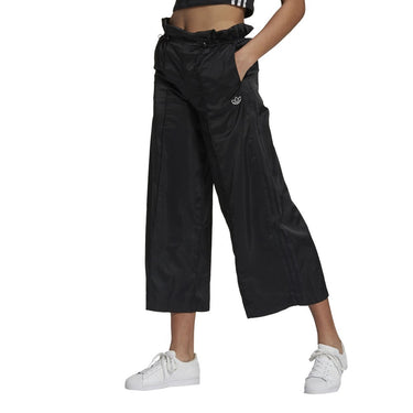 ADIDAS WOMENS 7/8 TRACK PANTS GN3110 BLACK RELAXED - Shoelosophy
