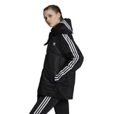 ADIDAS WOMENS PUFFER TRACK JACKET EC1916 BLACK WOMEN'S DOWN JACKET - Shoelosophy