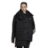 ADIDAS WOMENS PUFFER TRACK JACKET EC1916 BLACK WOMEN'S DOWN JACKET - Shoelosophy