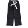 CHAMPION REVERSE WEAVE VELOUR WIDE LEG PANTS 110968 KK012 BLACK PANTALONE DONNA - Shoelosophy