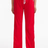 CHAMPION REVERSE WEAVE STAIGHT HEM PANTS 111250 RS017 RED PANTALONE DONNA - Shoelosophy