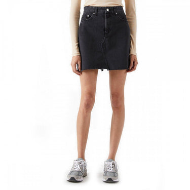 DR DENIM 2030121 ECHO SKIRT SCHWARZ - Shoelosophy