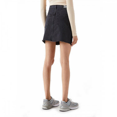 DR DENIM 2030121 ECHO SKIRT SCHWARZ - Shoelosophy