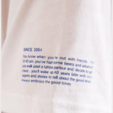 DR DENIM 2211117 FREYA TEE WHITE - Shoelosophy