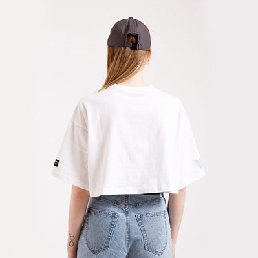 DR DENIM 2211117 FREYA TEE WHITE - Shoelosophy