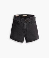 LEVI'S WOMENS 80S MOM SHORTS A4695-0000 BLACK STONE WASHED - Shoelosophy