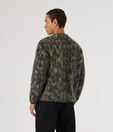 UNIVERSAL WORKS DOLCE FLEECE CARDIGAN 33728 CHARCOAL - Shoelosophy