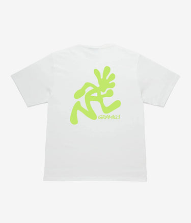 GRAMICCI RUNNING MAN TEE G6SU-T107 WEISS - Shoelosophy