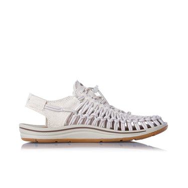 KEEN WOMENS UNEEK 1026231 NATURAL CANVAS BIRCH - Shoelosophy
