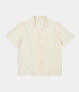 UNIVERSAL WORKS ROAD SHIRT 34559 ARTEN SEERSUCKER ECRU - Shoelosophy
