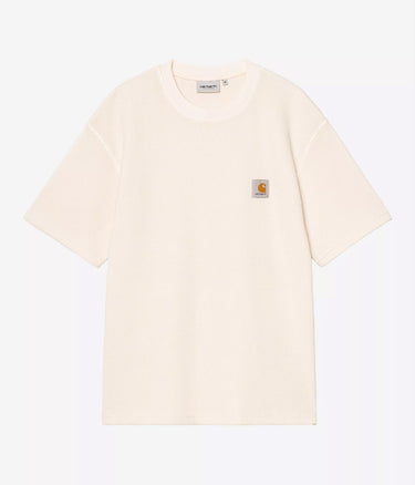 CARHARTT WIP NELSON WAFFLE T-SHIRT I036185 NATURAL STÜCKGEFÄRBT - Shoelosophy