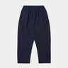 UNIVERSAL WORKS OXFORD PANT LINEN SLUB WEAVE P34027 NAVY - Shoelosophy