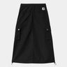 CARHARTT WIP WOMENS IRWIN SKIRT I034502 SCHWARZ - Shoelosophy