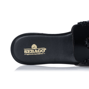 SEBAGO CITYSIDES WILL SLIDE WOMAN 73115ZW BLACK - Shoelosophy