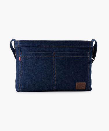 LEVI'S HERITAGE MESSENGER BAG 002GV-0001 INDIGO RINSED - Shoelosophy