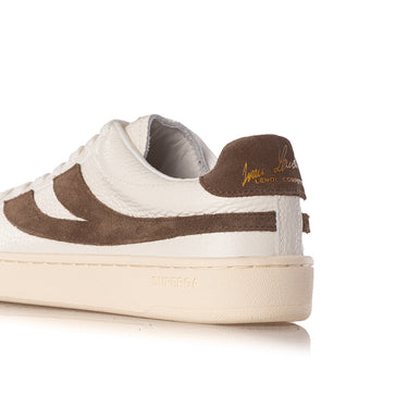 SUPERGA ARCHIVIO LENDL S51477W WHITE AVORIO LEEF GREEN - Shoelosophy