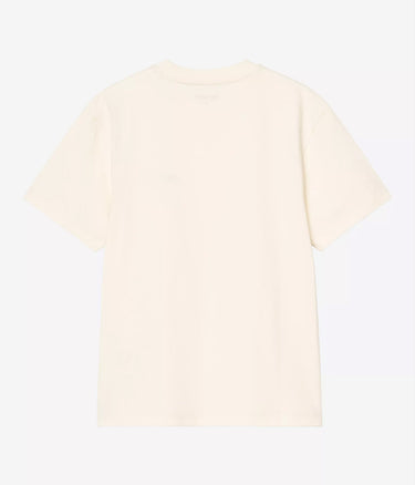 CARHARTT WIP WOMENS SCRIPT EMBROIDERY T-SHIRT I032293 CINNERUS COSY PURPLE - Shoelosophy