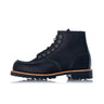 RED WING 2949 MOC TOE ROUGHNECK BLACK MADE IN USA 6" MOC - Shoelosophy