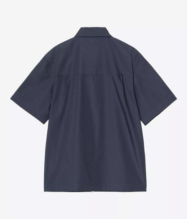 CARHARTT WIP POSTAL ZIP SHIRT I036189 BLAUES WACHS - Shoelosophy