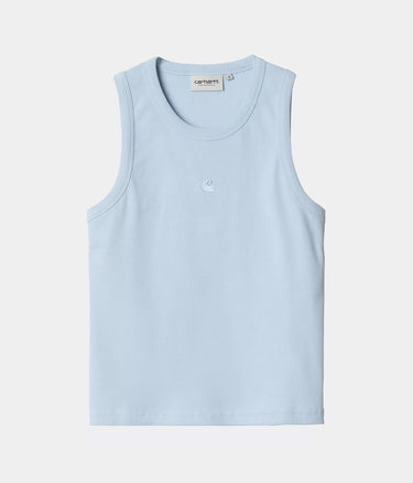 CARHARTT WIP WOMENS PHILIPS A-SHIRT I034624 AIR SKY - Shoelosophy