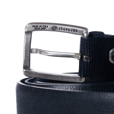 ACC STUDIO LEDERGÜRTEL HANDGEFERTIGT IN ITALIEN SCHWARZ - Shoelosophy