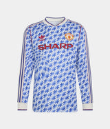 ADIDAS ORIGINALS MANCHESTER UNITED AWAY JERSEY 1990 LANGARM JM5498 MULTICOLOR - Shoelosophy