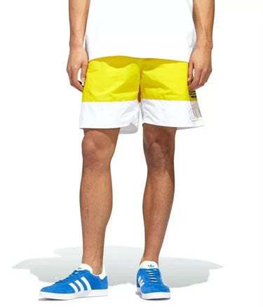 "ADIDAS FREESTYLE SHORT ""PRIDE"" GD0954 GELB" - Shoelosophy