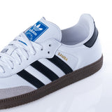 ADIDAS ORIGINALS SAMBA B75806 WHITE BLACK GUM - Shoelosophy