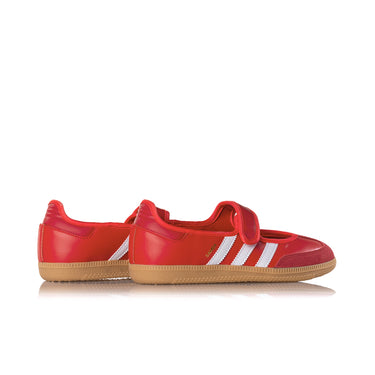 ADIDAS WOMENS SAMBA JANE JQ6446 BETTER SCARLET RED - Shoelosophy