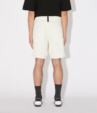 AMISH BERMUDA BERNIE BULL OFF WHITE DENIM TWILL - Shoelosophy