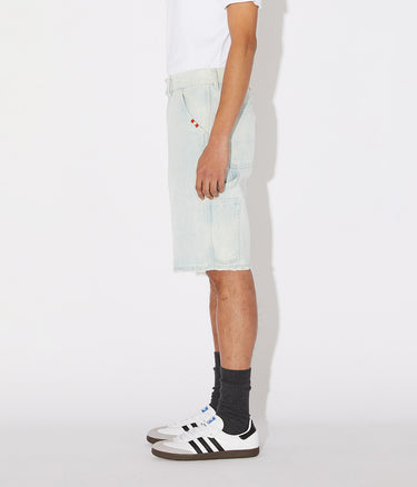AMISH BERMUDA DENIM BERNIE ROCKSTAR HERREN-SHORTS - Shoelosophy