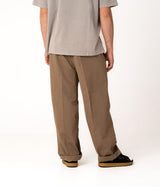AMISH CHINO JAPAN HOSE PIGMENTGEFÄRBT WIDE BEINE POPELINE BAUMWOLLE HANF - Shoelosophy