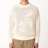 AMISH CREW NECK OVER OFF WHITE  MADE IN ITALY - Shoelosophy