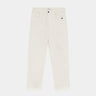 AMISH JEREMIAH STRAIGHT DENIM OFF WHITE JEANS HERREN WEISS - Shoelosophy