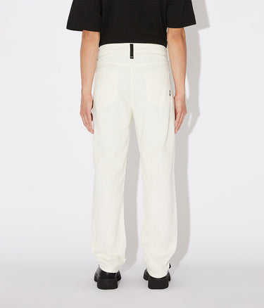 AMISH JEREMIAH STRAIGHT DENIM OFF WHITE JEANS HERREN WEISS - Shoelosophy