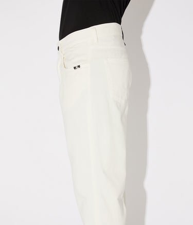 AMISH JEREMIAH STRAIGHT DENIM OFF WHITE JEANS HERREN WEISS - Shoelosophy