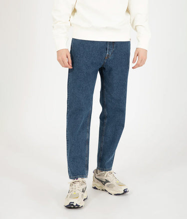 AMISH JEREMIAH STRAIGHT DENIM STONE WASHED JEANS HERREN - Shoelosophy