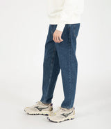 AMISH JEREMIAH STRAIGHT DENIM STONE WASHED JEANS UOMO - Shoelosophy