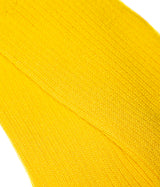 ANONYMOUS ISM BRILLIANT CREW SOCKS RIBBED YELLOW MADE IN JAPAN - Shoelosophy