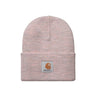 CARHARTT WIP ACRYLIC WATCH HAT I020175 GLASSY PINK HEATHER - Shoelosophy
