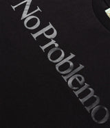 ARIES ARISE NO PROBLEM SS TEE COAR60002 BLACK MADE IN ITALY - Shoelosophy