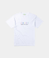 ARIES ARISE UNITED COLORS OF ARIES 티셔츠 화이트 MADE IN ITALY - Shoelosophy